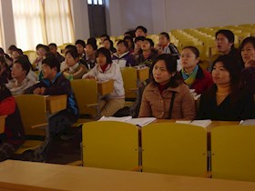 浦庄片教研活动在我校举行