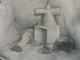 学生书画作品（素描）