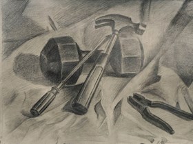 学生书画作品（素描）