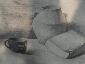 学生书画作品（素描）