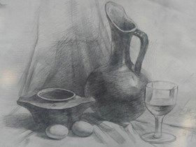 学生书画作品（素描）