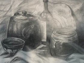 学生书画作品（素描）