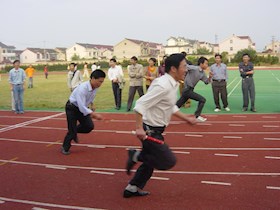 运动会上