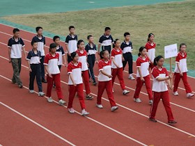 运动会上