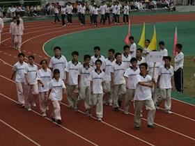 运动会上