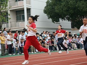运动会上