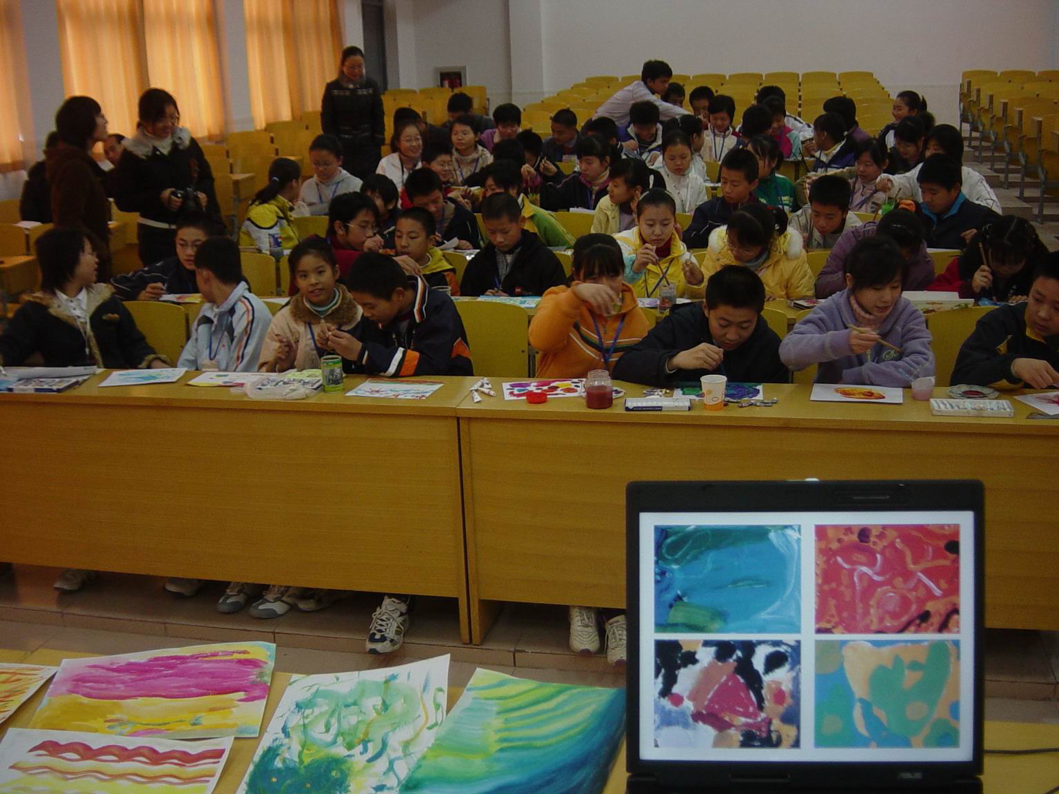 浦庄片教研活动在我校举行