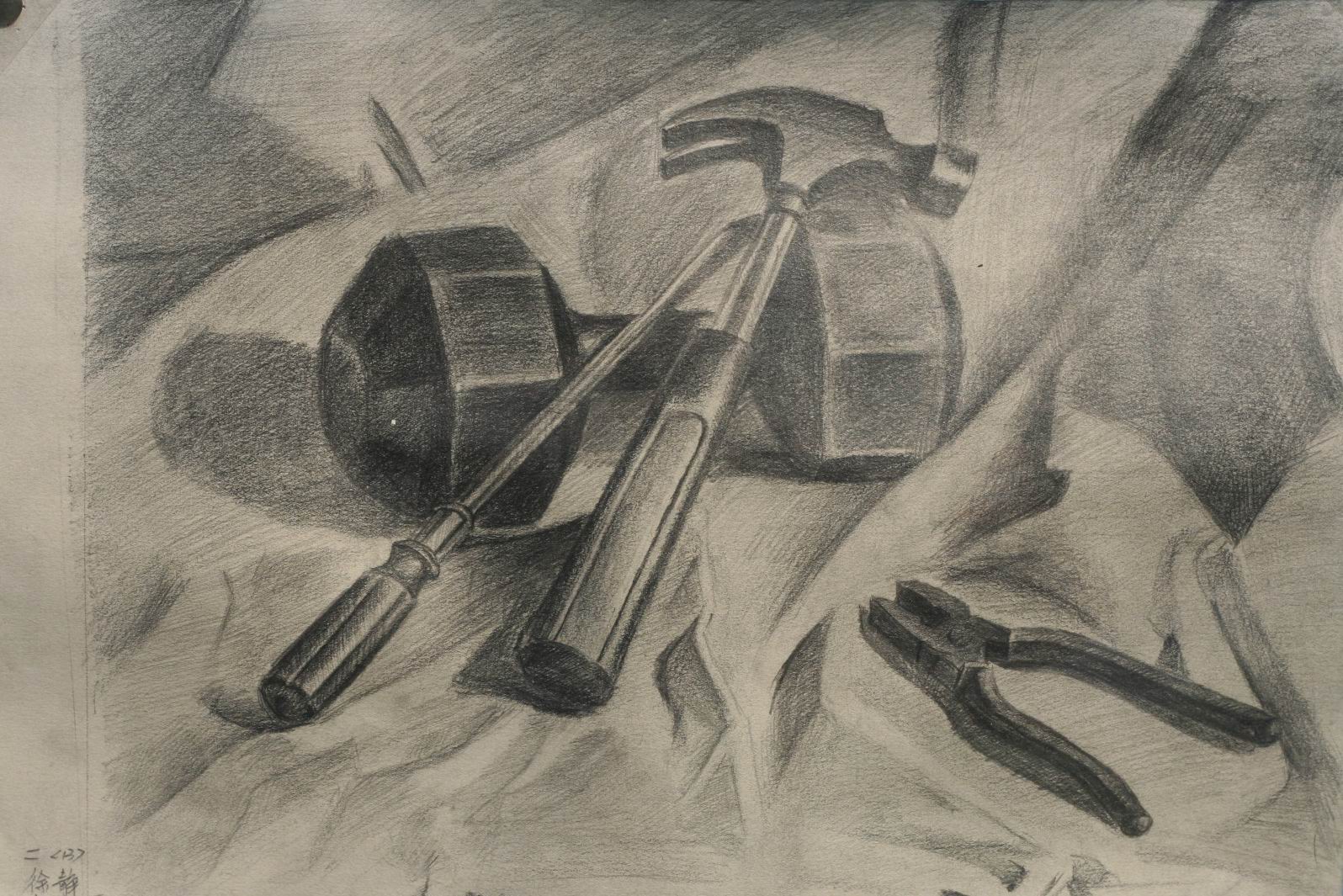 学生书画作品（素描）