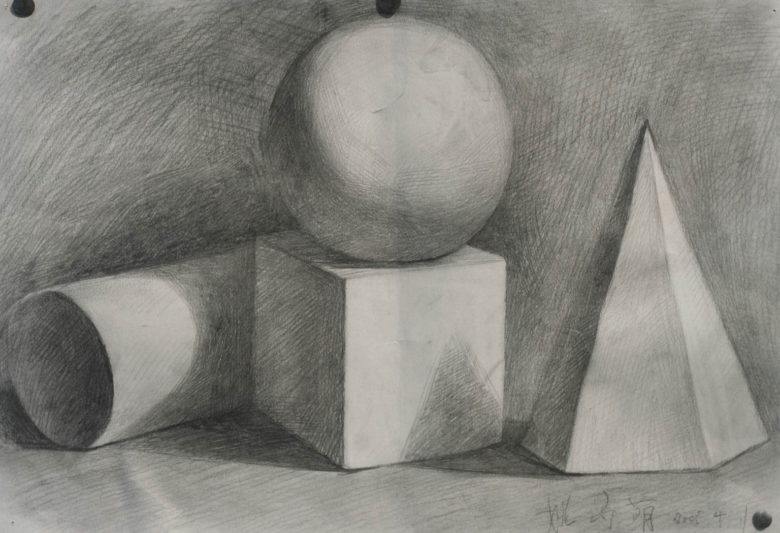 学生书画作品（素描）
