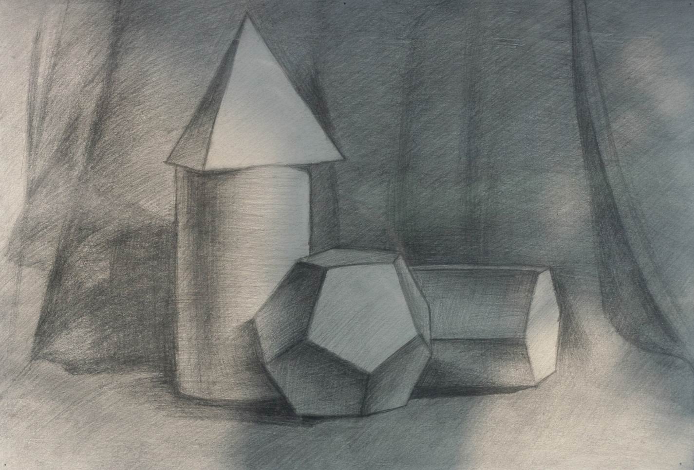 学生书画作品（素描）