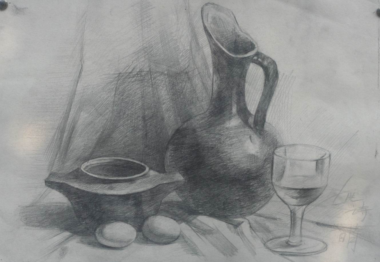 学生书画作品（素描）