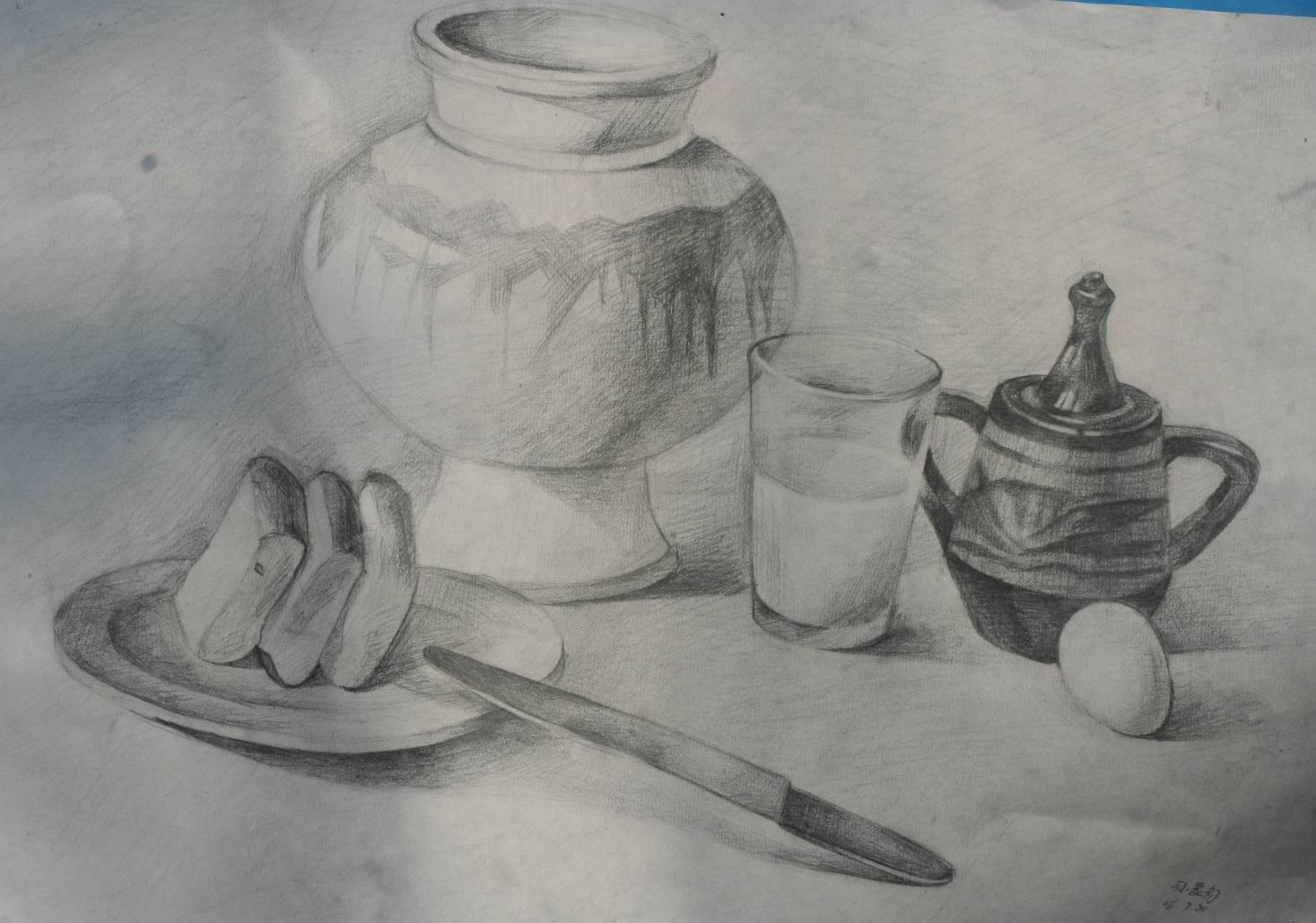 学生书画作品（素描）