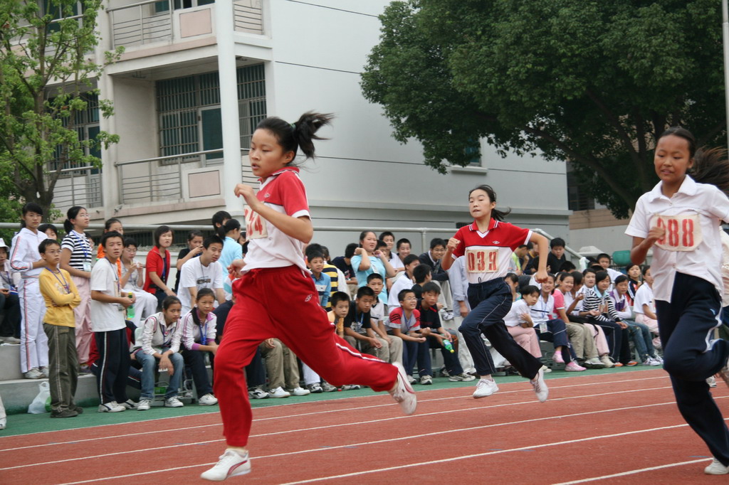 运动会上
