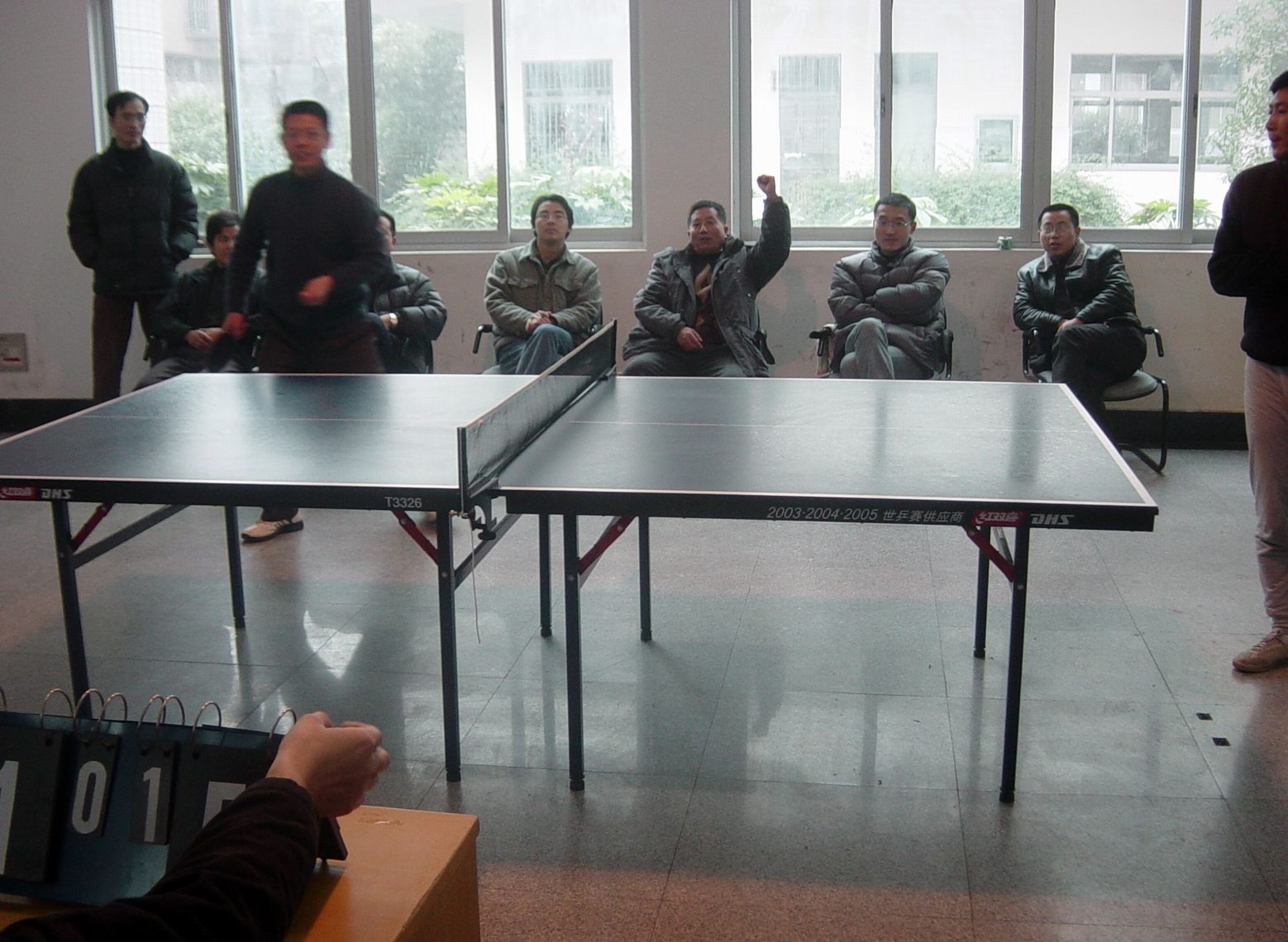 首届教工乒乓赛2